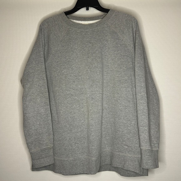 BUNDLE of 2 Terra & Sky SHEIN Curve Grey Crewneck Pullover Sweatshirts Women 1XL - Picture 2 of 11